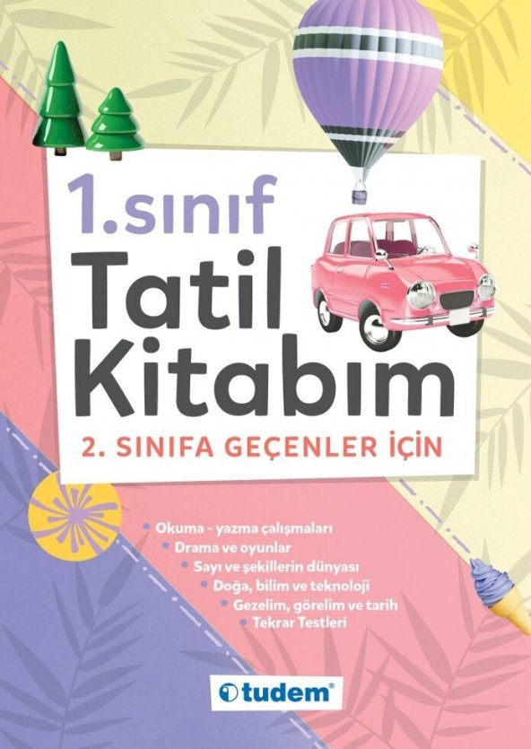 Tudem Yayınları 1. Sınıf Tatil Kitabım