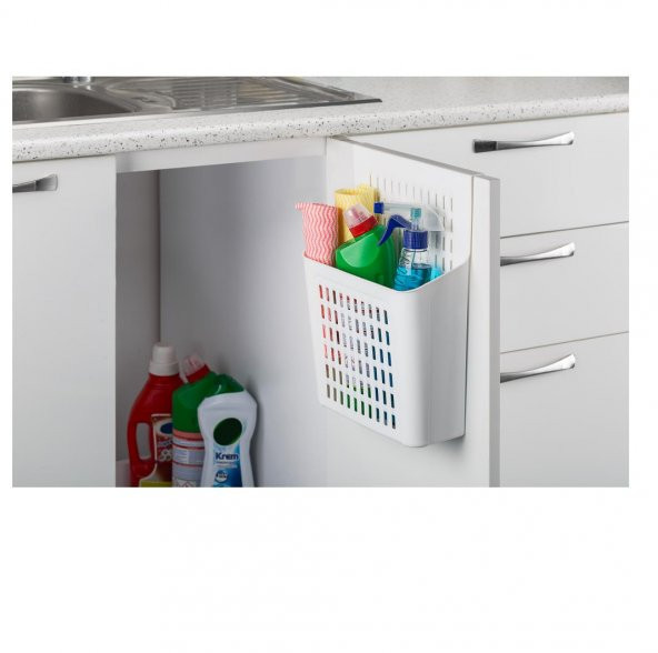 Emr dolap kapağı - kapak askılı çöp kovası - düzenleyici