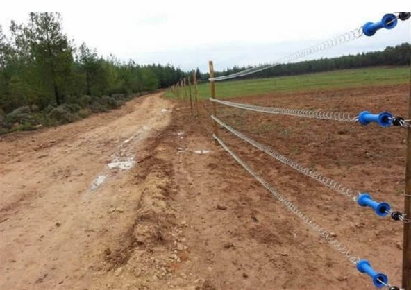 Elektrazatör Kapı Seti-Elektrikli Çit Giriş Kapı Güvenlik Seti - 3