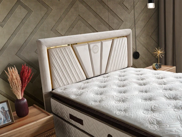 Aydınev 150 X 200 BAKÜ BAZA YATAK BAŞLIK SETİ - 2