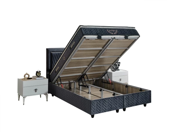 Aydınev 150X200 SOFYA BAZA YATAK BAŞLIK SETİ - 5