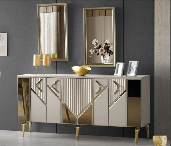 Aydınev KOSOVA MDF KONSOL VE AYNA ürün görseli 1