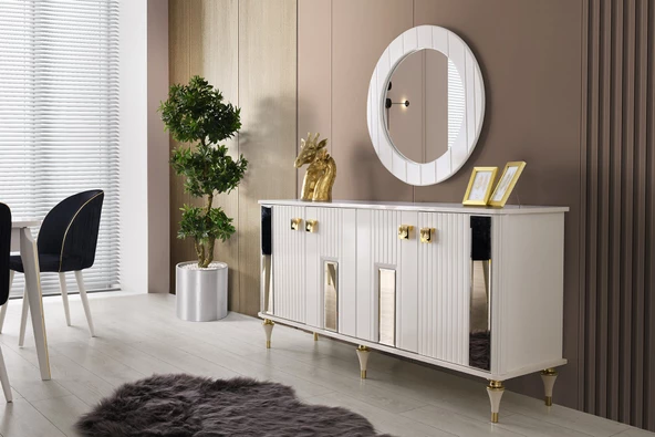 Aydınev ASKAR MDF KONSOL VE AYNA - Resim 2