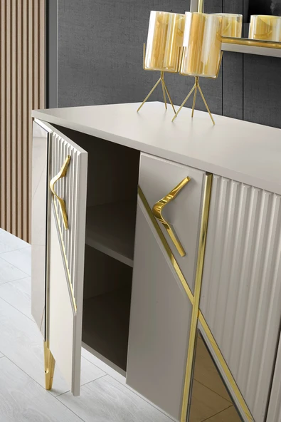 Aydınev KOSOVA MDF KONSOL VE AYNA - Resim 2