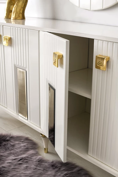 Aydınev ASKAR MDF KONSOL VE AYNA - Resim 3