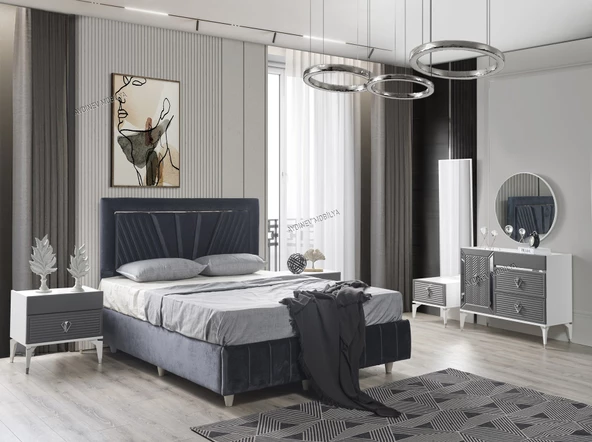 Aydınev AYDIN MDF YATAK ODASI TAKIMI - Resim 3