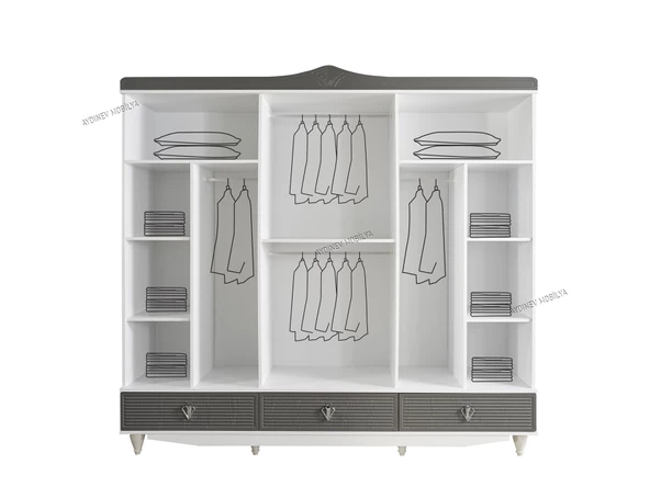 Aydınev AYDIN MDF YATAK ODASI TAKIMI - Resim 2