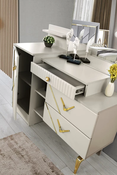 Aydınev KOSOVA MDF BAZALI YATAK ODASI TAKIMI+BENCH - 5