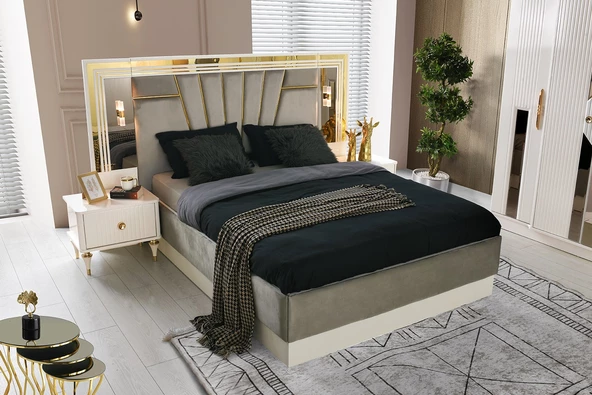 Aydınev ASKAR MDF YATAK ODASI TAKIMI BAZALI - Resim 7