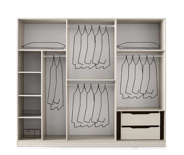 Aydınev KOSOVA MDF BAZALI YATAK ODASI TAKIMI+BENCH - 3