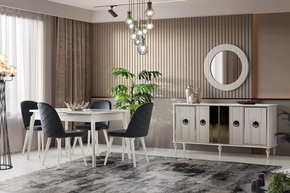 Aydınev BAHAR MDF YEMEK ODASI TAKIMI ürün görseli 1