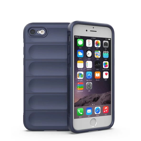 iPhone 7 / 8 Kılıf Optimum Lens Çerçeveli Silikon Kapak - 11