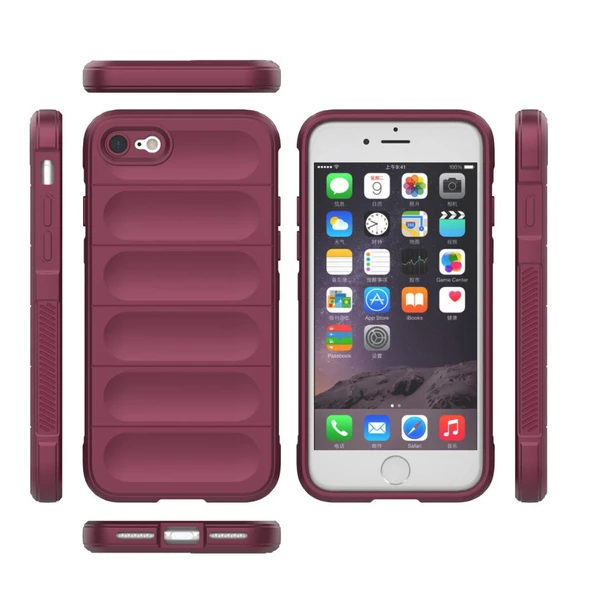iPhone 7 / 8 Kılıf Optimum Lens Çerçeveli Silikon Kapak - 4