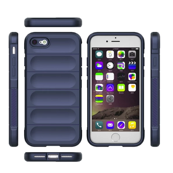 iPhone 7 / 8 Kılıf Optimum Lens Çerçeveli Silikon Kapak - 12