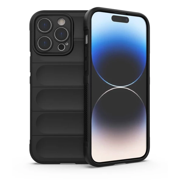 iPhone 13 Pro Kılıf Optimum Lens Çerçeveli Silikon Kapak - 2