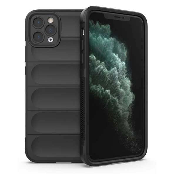 iPhone 11 Pro Kılıf Optimum Lens Çerçeveli Silikon Kapak - 6