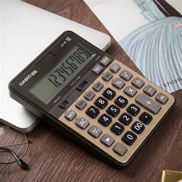 Casio DS-2B Gold Series Masaüstü Hesap Makinası - 4