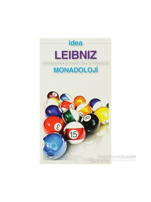 Monadoloji-Gottfried Wilhelm Leibniz