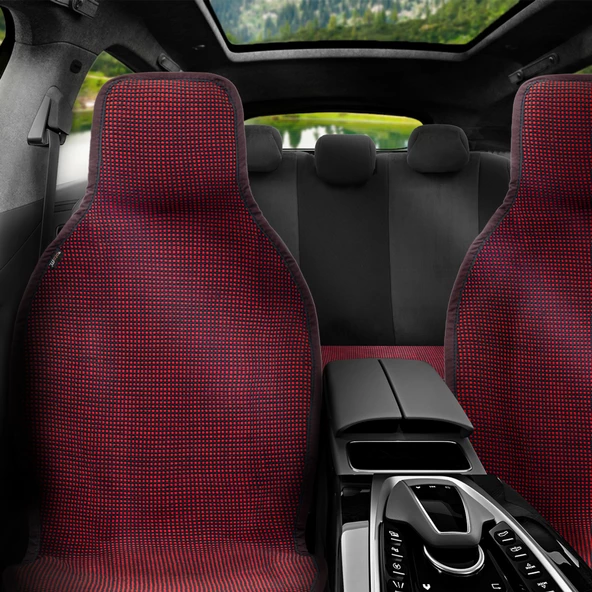 Otom Natural Design Kilim Minder Tek Koltuk El Dokuması  Siyah-Kahve-Beyaz - 4