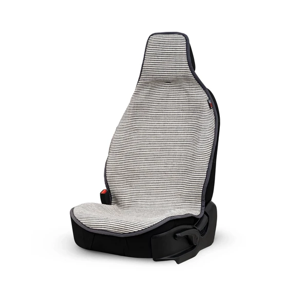 Otom Natural Design Kilim Minder Tek Koltuk El Dokuması  Siyah-Kahve-Beyaz - 10