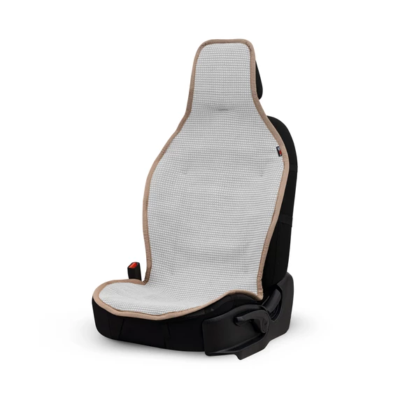 Otom Natural Design Kilim Minder Tek Koltuk El Dokuması Beyaz