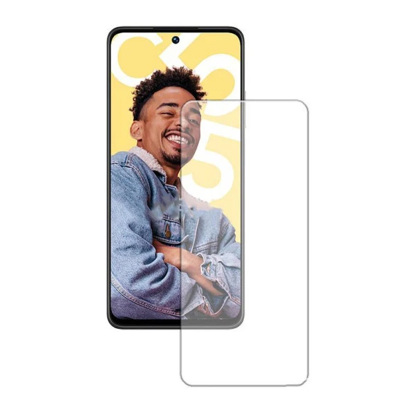 Realme C55 ile Uyumlu Şeffaf Esnek Nano Cam Ekran Koruyucu