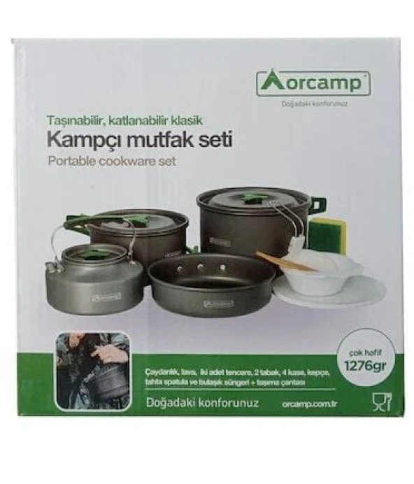 Orcamp Kamp Tencere 4 lü Set - 4