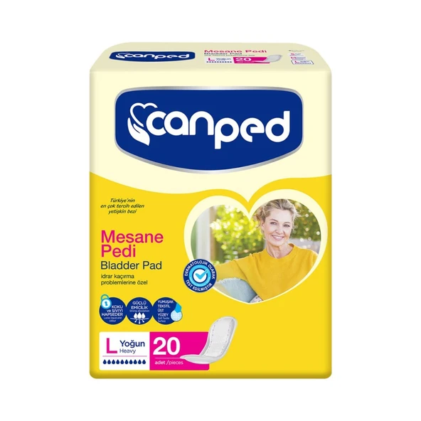 Canped Mesane Pedi Yoğun L Beden 60 Adet
