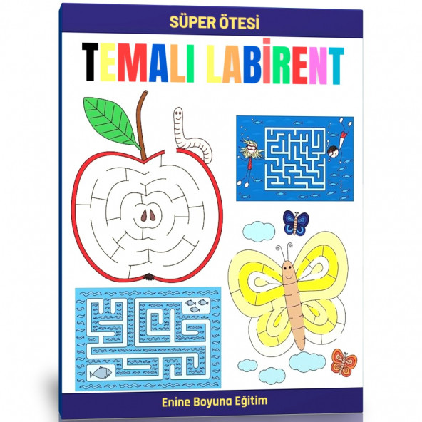 Süper Ötesi Temalı Labirent Kitabı