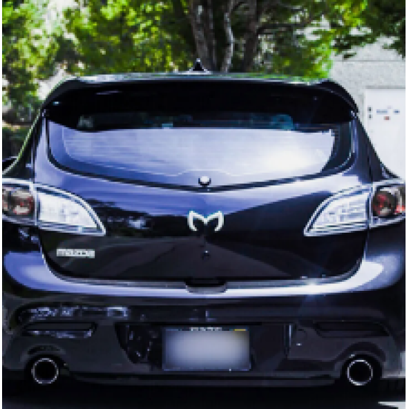DK Tuning Batman 2 3 5 6 CX Miata Gri Logo Mazda İle Uyumlu - 5