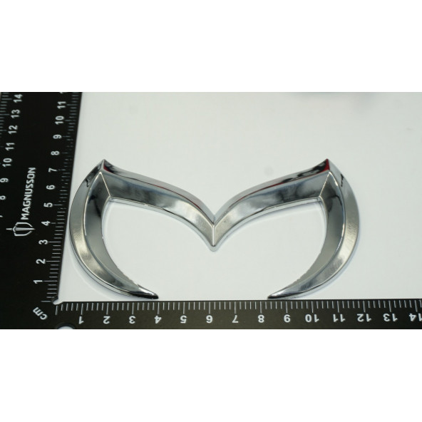 Mazda Batman 2 3 5 6 CX Miata Krom Metal 3M 3D Bagaj Logo - Resim 5