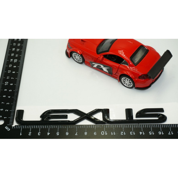Lexus Bagaj Siyah Abs 3M 3D Yazı Logo Orjinal Ürün - Resim 5