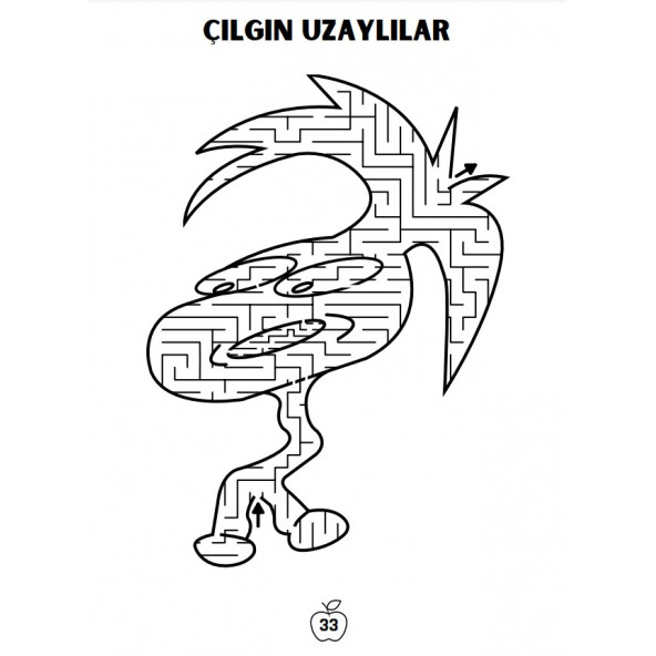 Çılgın Uzaylılar Labirent Kitabı - 3