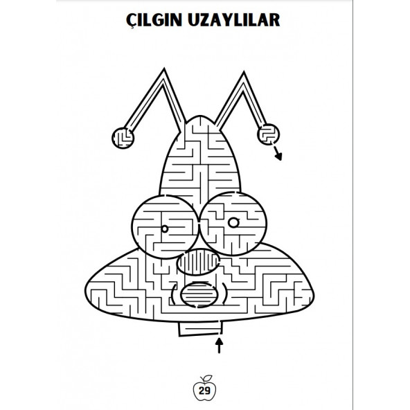 Çılgın Uzaylılar Labirent Kitabı - 4