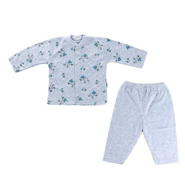 Sebi Bebe Tavşanlı Bebek Pijama Takımı 2330