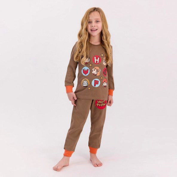 Harry Potter Kız Çocuk Pijama Takımı L1413-3