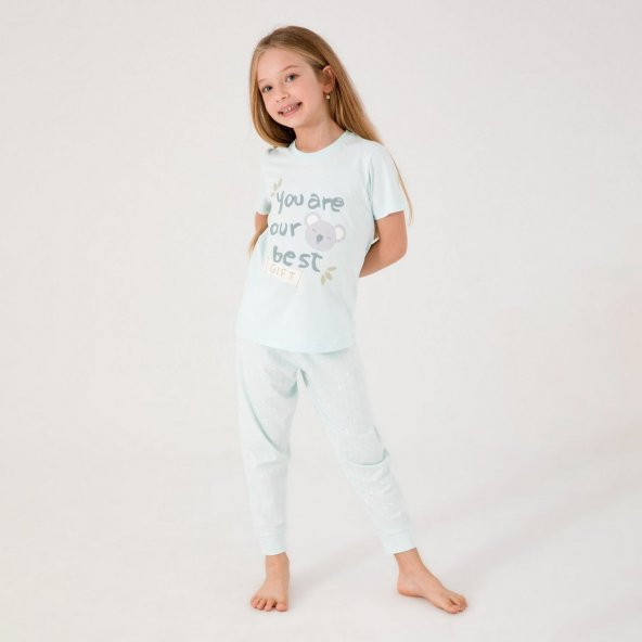 Roly Poly Kız Çocuk Pijama Takımı RP3089