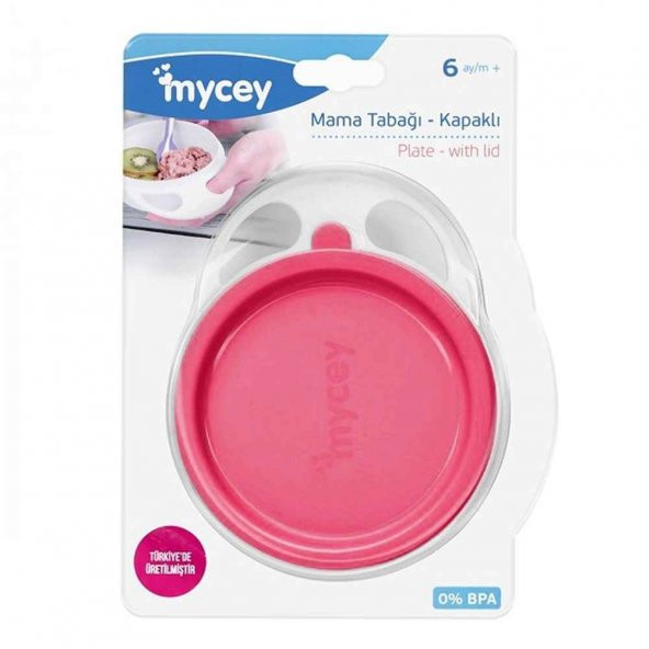 Mycey Kapaklı Mama Tabağı