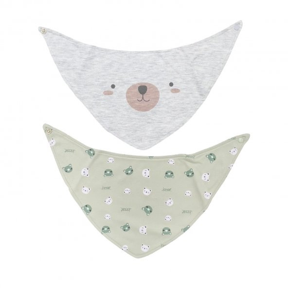 Biorganic Hug Me Bear 2li Bebek Fular Mama Önlüğü 75154