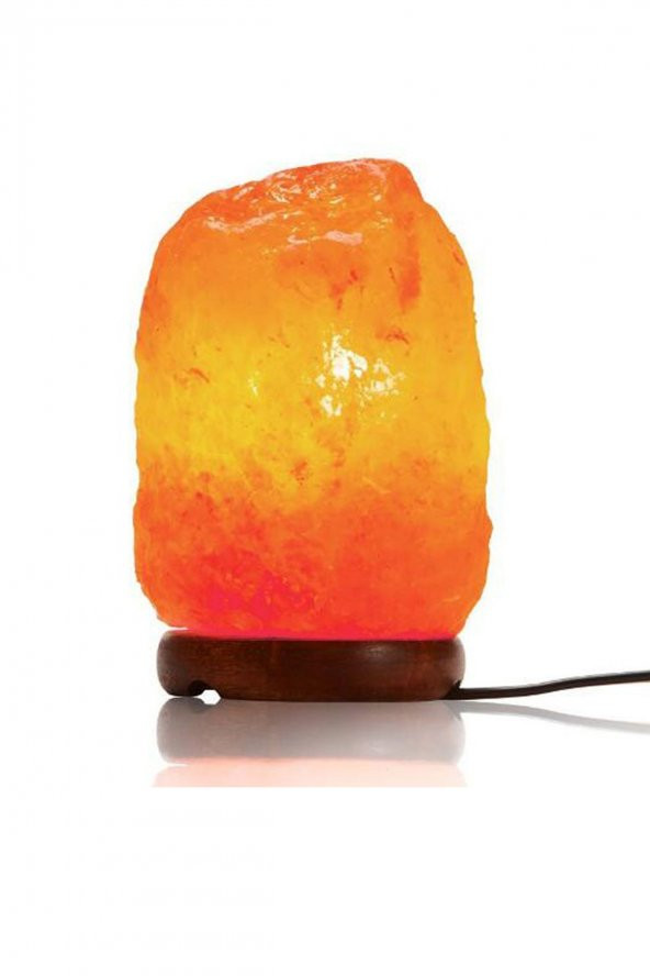 Himalaya Tuz Lambası 2-3 Kg. Doğal Kaya Tuzu Lambası Aç Kapa Düğmeli Tuz Lamba Himalayan Salt Lamp