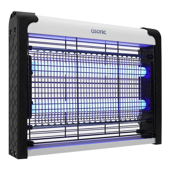 Asonic As-A28 Siyah 4W + 2000V İki Ledli Sinek Öldürücü - 37078 - 1