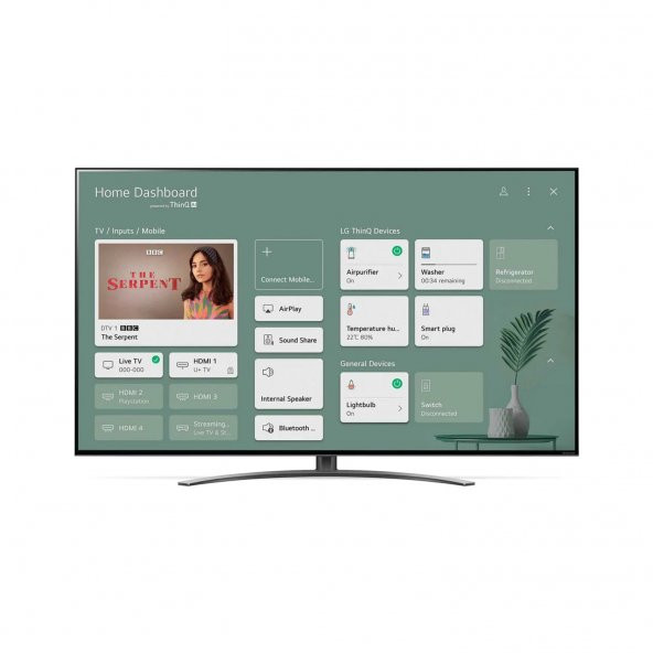 LG 50NANO816PA 50" 126 Ekran Uydu Alıcılı 4K Ultra HD Smart LED TV - 4
