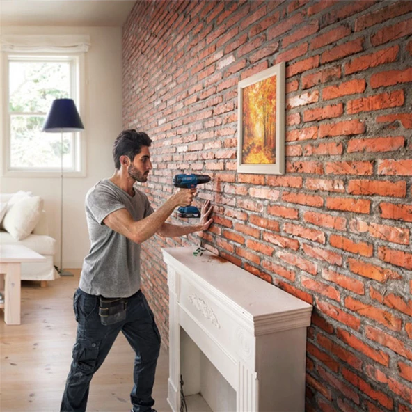 Bosch Professional GSB 180-LI Akülü Darbeli Vidalama 18V 2,0 Ah - 06019F8308 - Resim 2