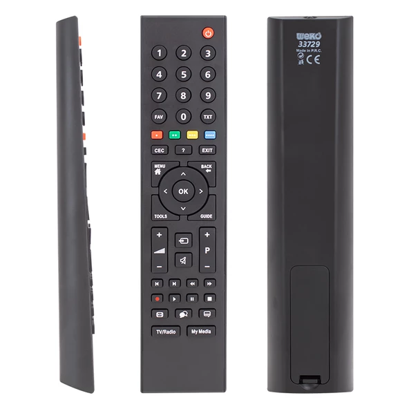 ARÇELİK-BEKO MY MEDİA TUŞLU LCD TV KUMANDASI (RC3214803-TP6187R-P1-M7485600127X) ürün görseli 1