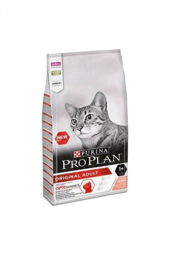Pro Plan Original Somon Balıklı Yetişkin Kedi Maması 10 Kg ürün görseli