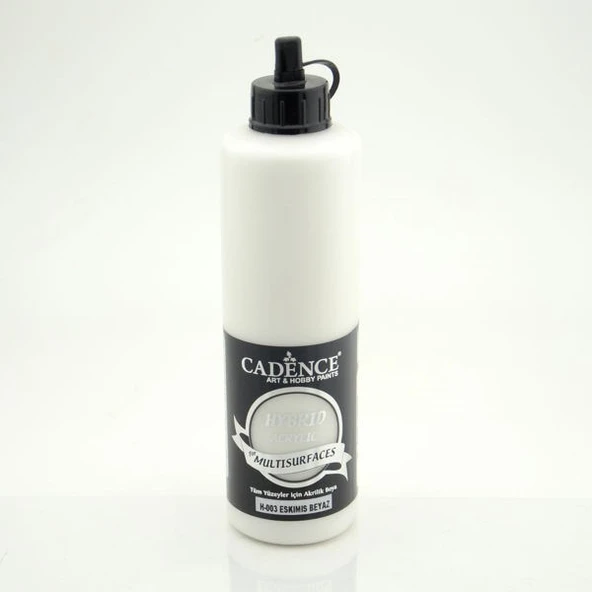 Cadence Hybrid Multisurface Akrilik Boya 500 ml. H-003 ESKİMİŞ BEYAZ