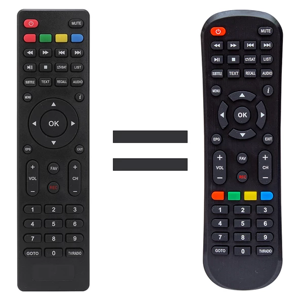 HERZ KR MERSAT PRIVATE*ELİTE HD*PLUTON S*WISMANN*ROWELL HD*CVS 8530HD*AMSTRAD GOTO'LU KUMANDA ürün görseli 1