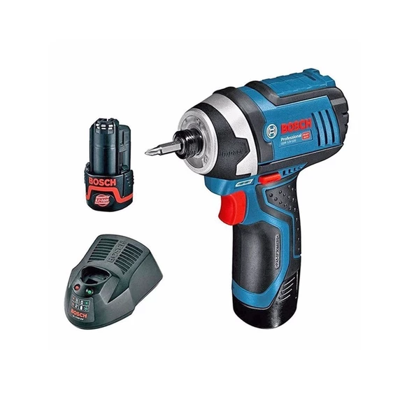 BOSCH Professional GDR 12V-105  2x2,0 Ah Akülü Darbeli Somun Sıkma Şarjlı - 06019A6905