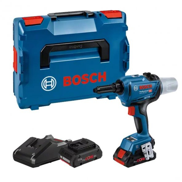 Bosch Professional GRG 18V-16 C Akülü Perçin Tabancası 2*4Ah - 06019K5001