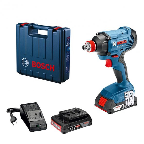 Bosch Professional GDX 180-LI 2.0 Ah Çift Akülü Somun Sıkma Makinesi - 06019G5223